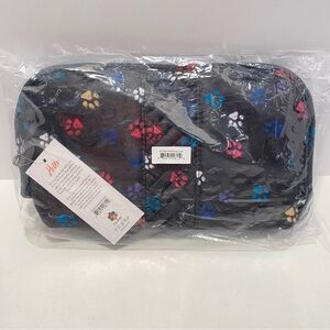 Lug Flash Cosmetic Bag in Paws Black NWT
